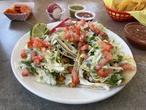 vegan tacos  at El Caporal  in Mount Angel