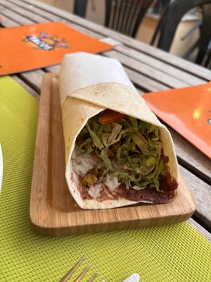 Burrito   at Tacos Kings in Rome