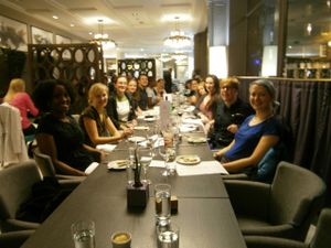 Meal out at the Bread Street Brasserie, September 2014 at Edinburgh Vegan Meetup in Edinburgh