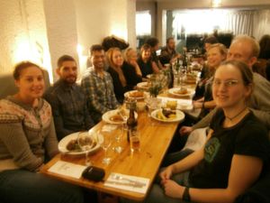 Festive meal at Henderson's, December 2014 at Edinburgh Vegan Meetup in Edinburgh