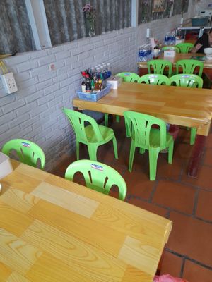 Dining area at Quán chay Tâm An in Phu Quoc