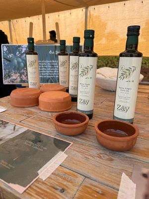 EVOO Bottles at ZAY in Doha