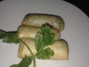 Spring rolls at Drink Art in Atlanta