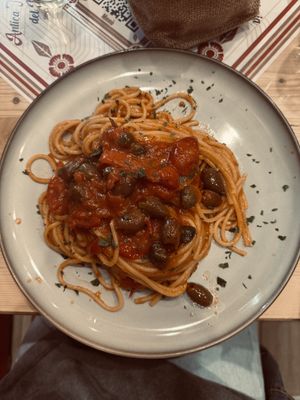Puttanesca   at Antica Trattoria Del Nilo in Naples