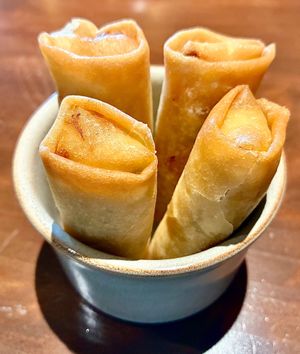 Spring rolls at Trader Vic's - JBR in Dubai