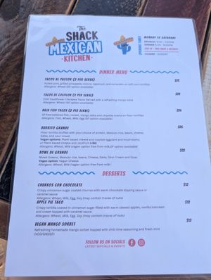  at The Shack Exmouth in Exmouth