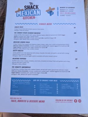  at The Shack Exmouth in Exmouth