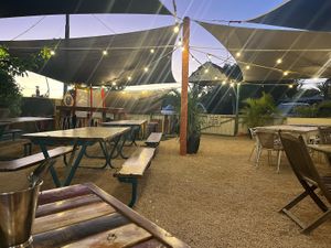 Pretty cool setting  at The Shack Exmouth in Exmouth