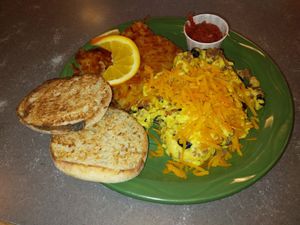 Vegan Scramble at Snow City Cafe in Anchorage