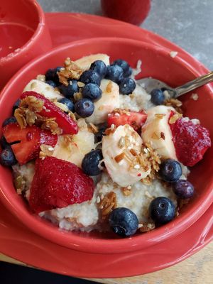 Steel cut oats at Snow City Cafe in Anchorage