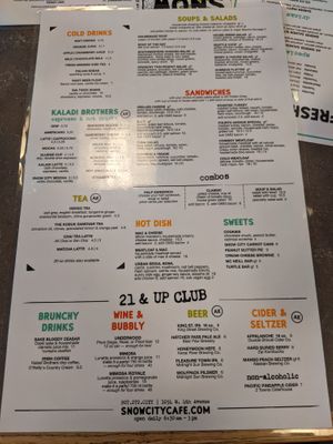  at Snow City Cafe in Anchorage