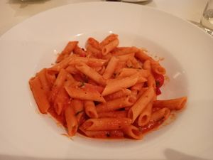 Penne All Arrabiatta at Vivido Bar & Restaurant in Harrogate