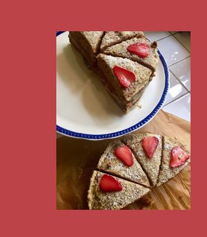 RAW cake  at Nym Kitchen in Moscow