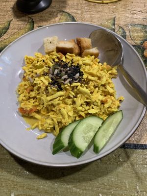 Tofu scramble  at Nym Kitchen in Moscow