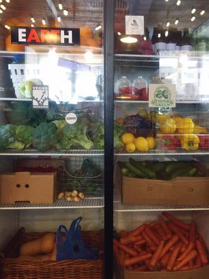 fruits and veggies  at Nym Kitchen in Moscow