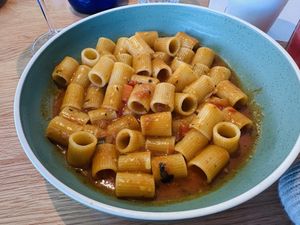 Kids vegan meal - rigatoni   at Rococo in Mordialloc
