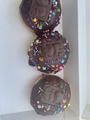Easter donuts  at Kenilworth Country Bakery in Mooloolaba