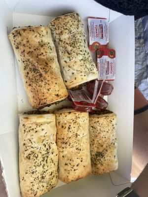 Vegan rolls   at Kenilworth Country Bakery in Mooloolaba