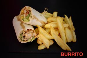 Vegetarian/Vegan Burrito at La Mexicana  in Lourdes