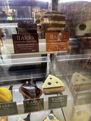 Vegan sweets   at Italdo Café Bistro in Tulum