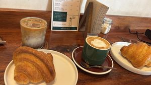 More crossiants   at Italdo Café Bistro in Tulum