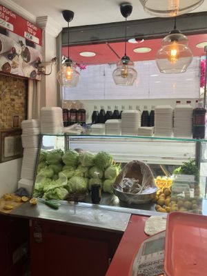100% Vegan restaurant in Balat   at Hrt Acıyaman Çiğköfte in Istanbul