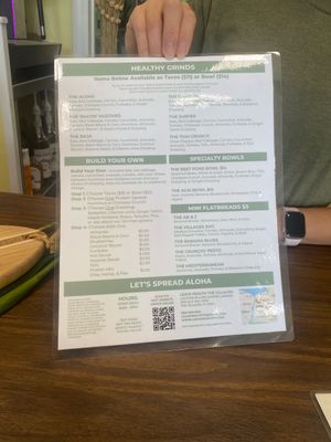 Menu 2  at Leahi Health The Villages in The Villages