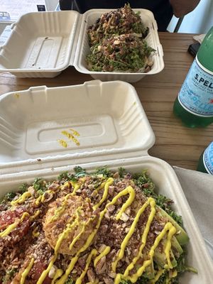 Mustard bowl and rainbow tacos  at Leahi Health The Villages in The Villages
