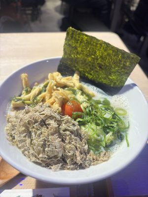   at MOON and BACK Ramen Bar Kobe in Kobe