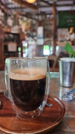 Americano  #Veganuary at Art Cafe in Koh Phangan