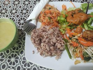 Daily set at Art Cafe in Koh Phangan