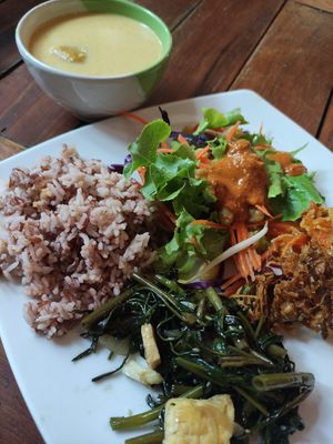 Daily set at Art Cafe in Koh Phangan