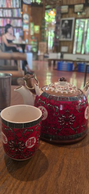 P at Art Cafe in Koh Phangan