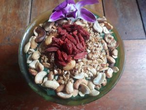 Protein bowl at Art Cafe in Koh Phangan