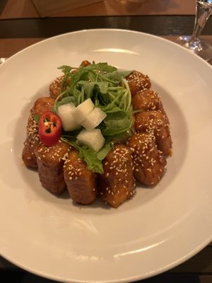 Tofu Cilli  at Kims Kimchi in Bochum