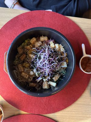 Bibimbap with tofu  at Kims Kimchi in Bochum