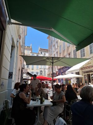 From the table at Mauvaise Herbe in Marseille