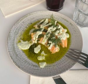 Melon with dill pesto at Mauvaise Herbe in Marseille