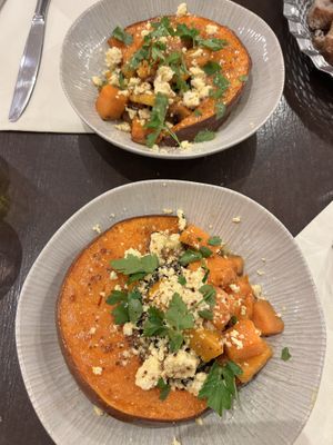 Potimarron feta lentilles  at Mauvaise Herbe in Marseille