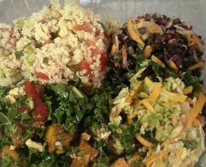 Vegan Salad Combo at The Westside Deli in New Port Richey