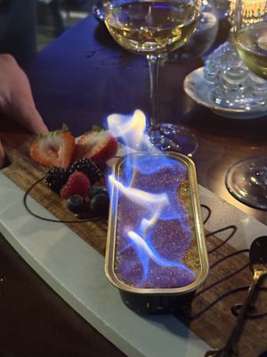 Creme brûlée   at La Cave in Pasadena
