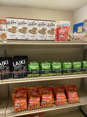 Minimal Snacks in Snack Aisle  at Village Health Foods in Modesto