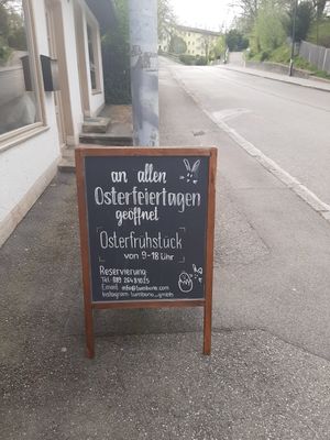 Menu at Café Bar Lumbono - Showroom in Gauting