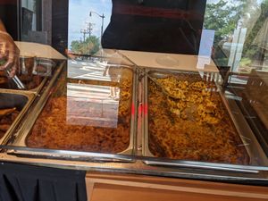 Buffet Mac & cheese at ELife in Washington