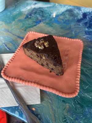 Walnut cake   at The Soulful Steep  in Pompano Beach