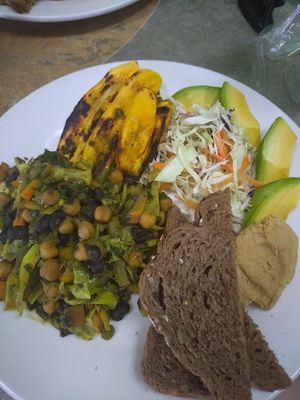  at Fresh and Natural Cafe in Roseau