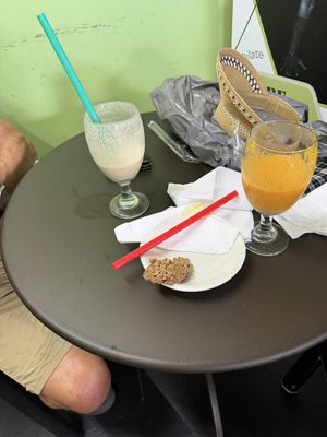   at Fresh and Natural Cafe in Roseau