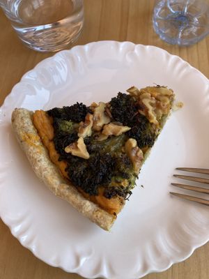 Vegan sweet potato pie  at Nur Natural Bistrot in Fuerteventura