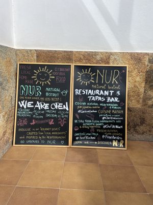   at Nur Natural Bistrot in Fuerteventura