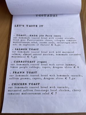   at Nur Natural Bistrot in Fuerteventura